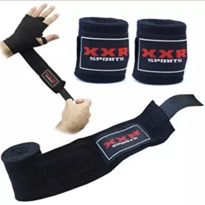 Elasticized quick wraps padded inner for quick boxing MMA and Muay thai