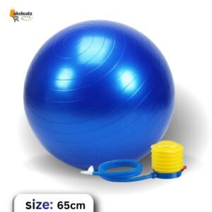 Anti Burst 65CM Gym Ball, Exercise ball with Air Pump,Yoga Ball