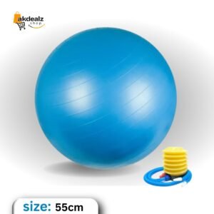 Anti Burst 55CM Gym Ball, Exercise ball with Air Pump,Yoga Ball