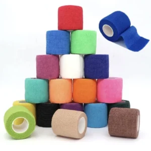 Colorful sport Self adhesive bandages wrap tape