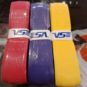 Original vs grip It's a single piece not pack of three Best for rackets Squash/tennis/badminton/ Hole drilling technology, enhance air permeability and sweat absorption Soft, comfortable and durable Cotton cloth base, more durable, good shock absorption effect