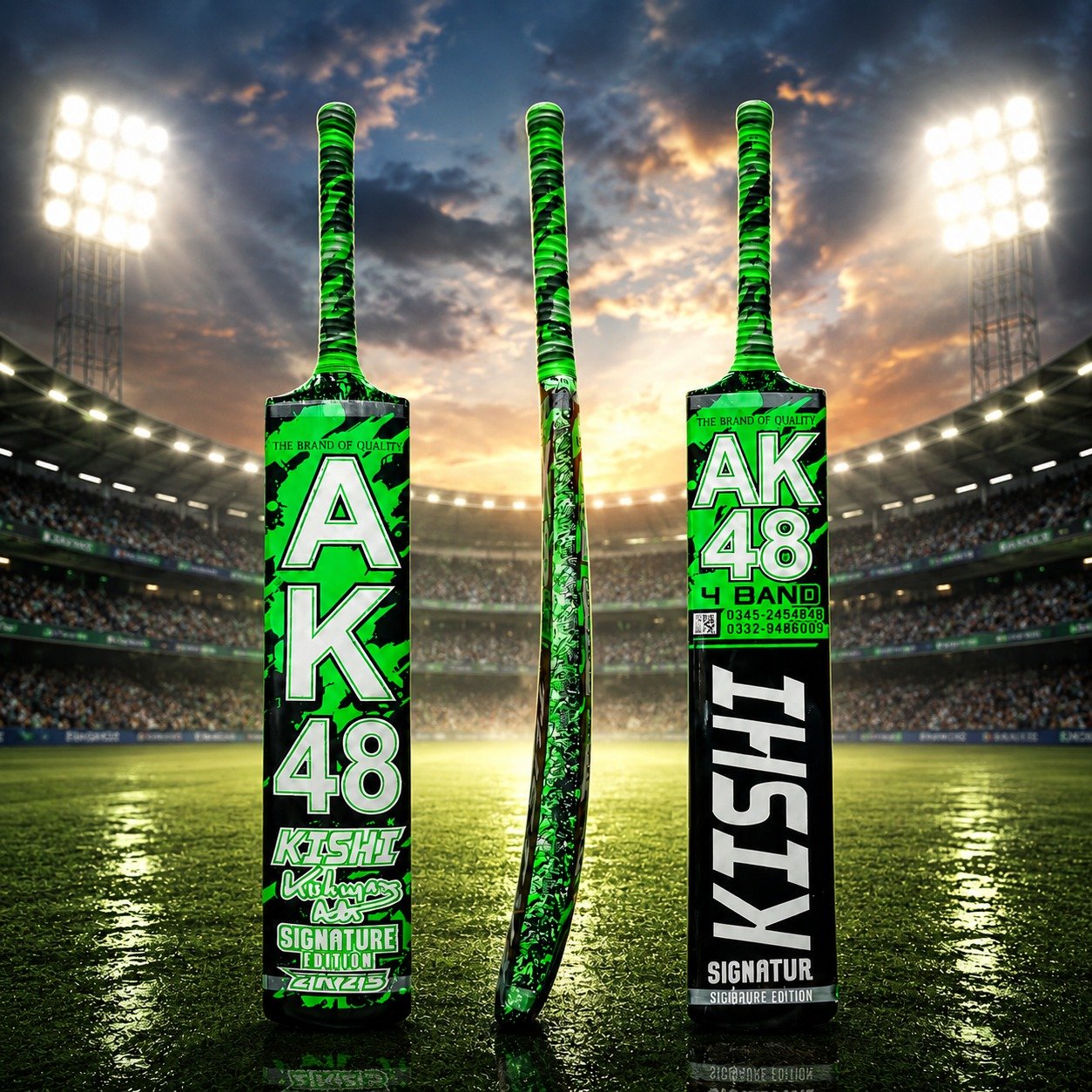 AK 48 KISHI Tape Ball Bat