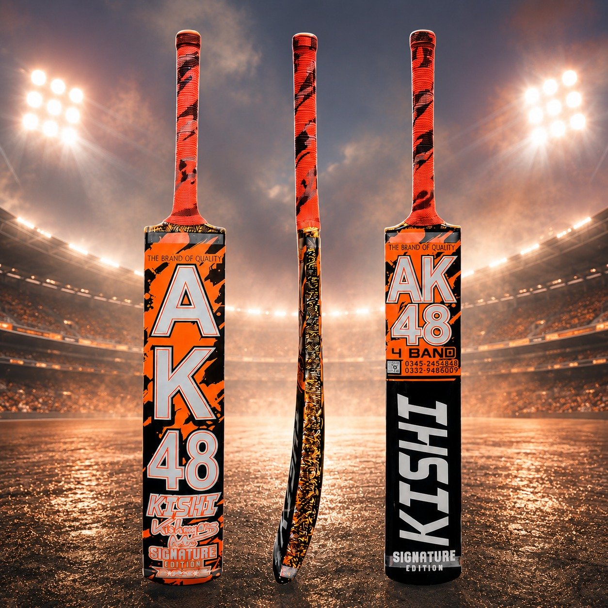 AK 48 KISHI Tape Ball Bat