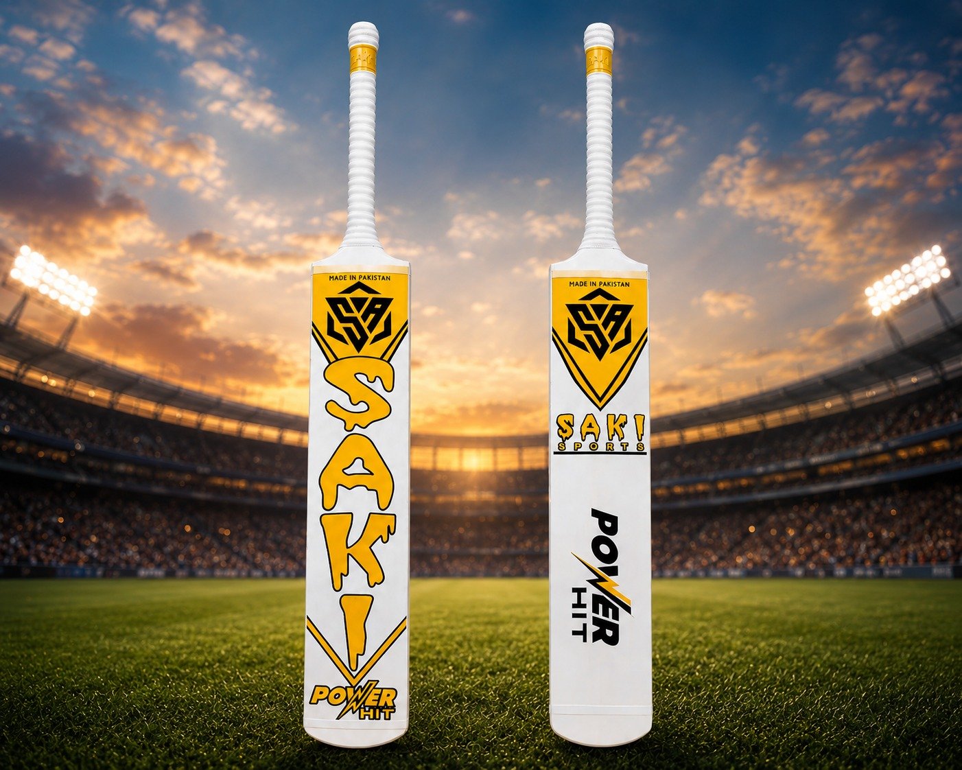 Saki Power Hit Tape Ball Bat