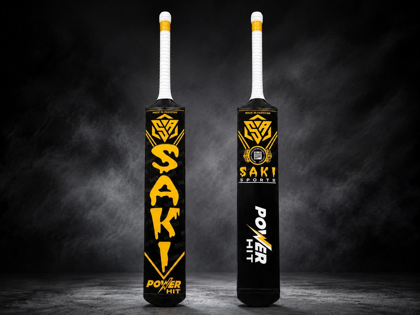 Saki power hit tape ball bat